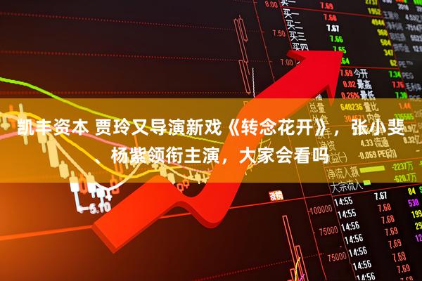 凯丰资本 贾玲又导演新戏《转念花开》，张小斐、杨紫领衔主演，大家会看吗